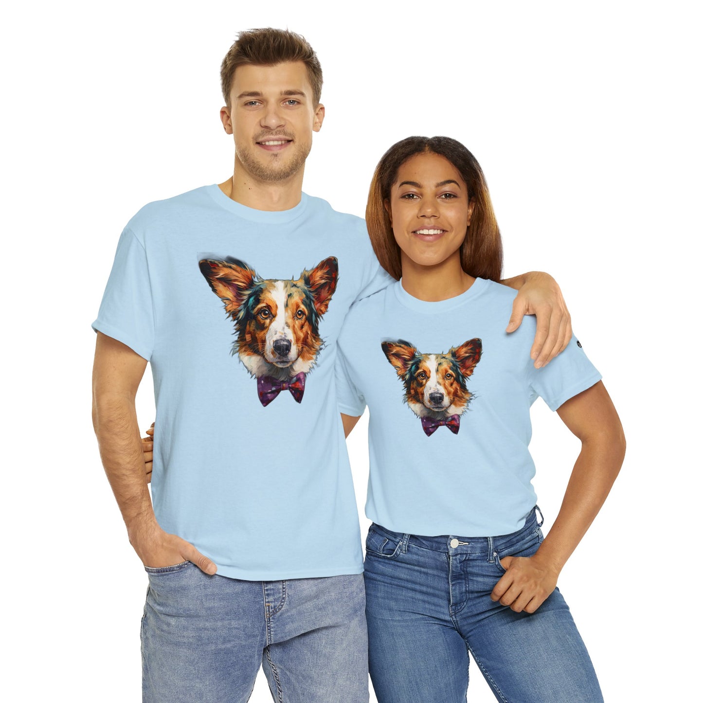 Formal Corgi - Unisex Heavy Cotton Tee