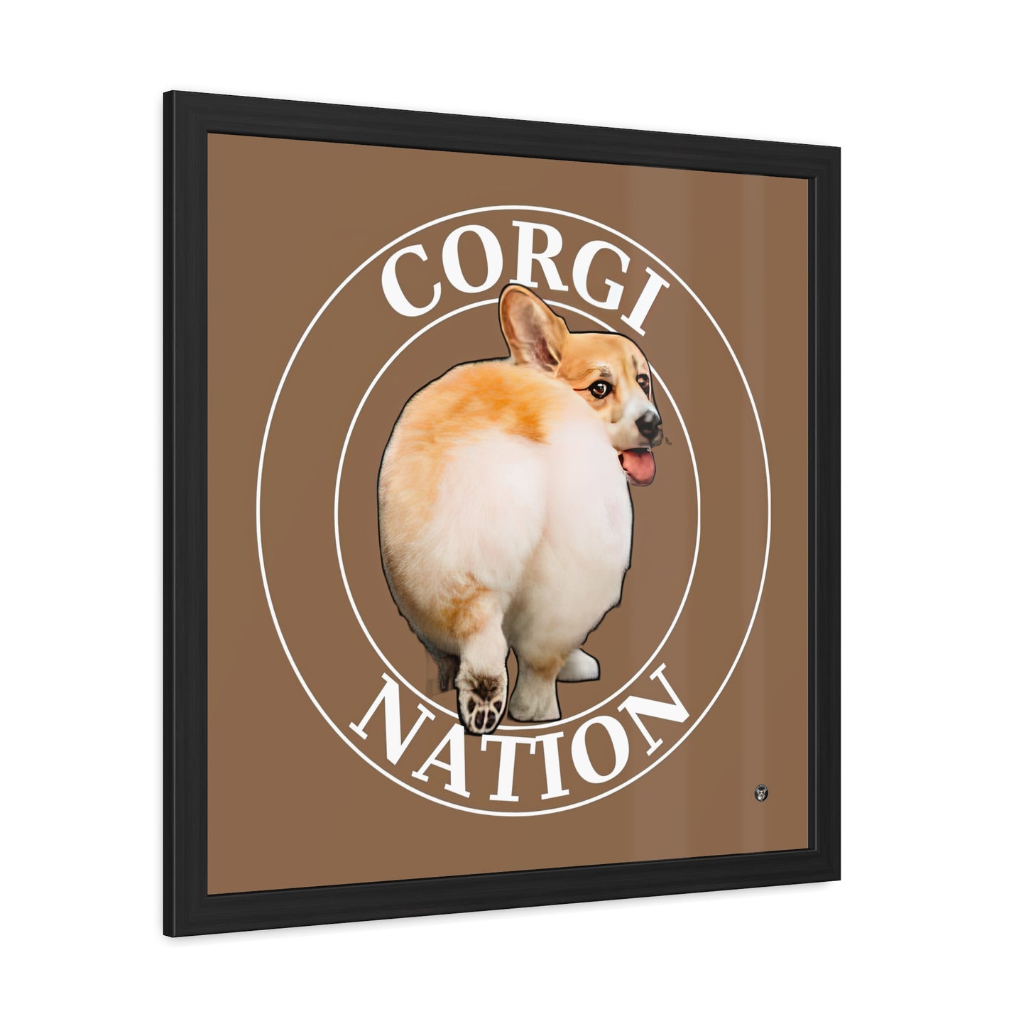 Corgi Nation - Framed Print
