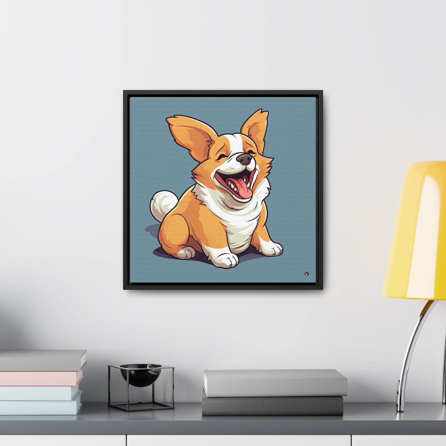 Jolly Jiggler - Framed on Canvas