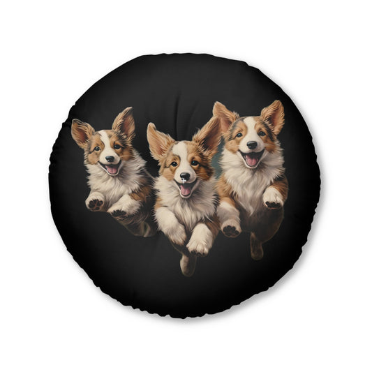Corgi Enthusiasm - Floor Pillow