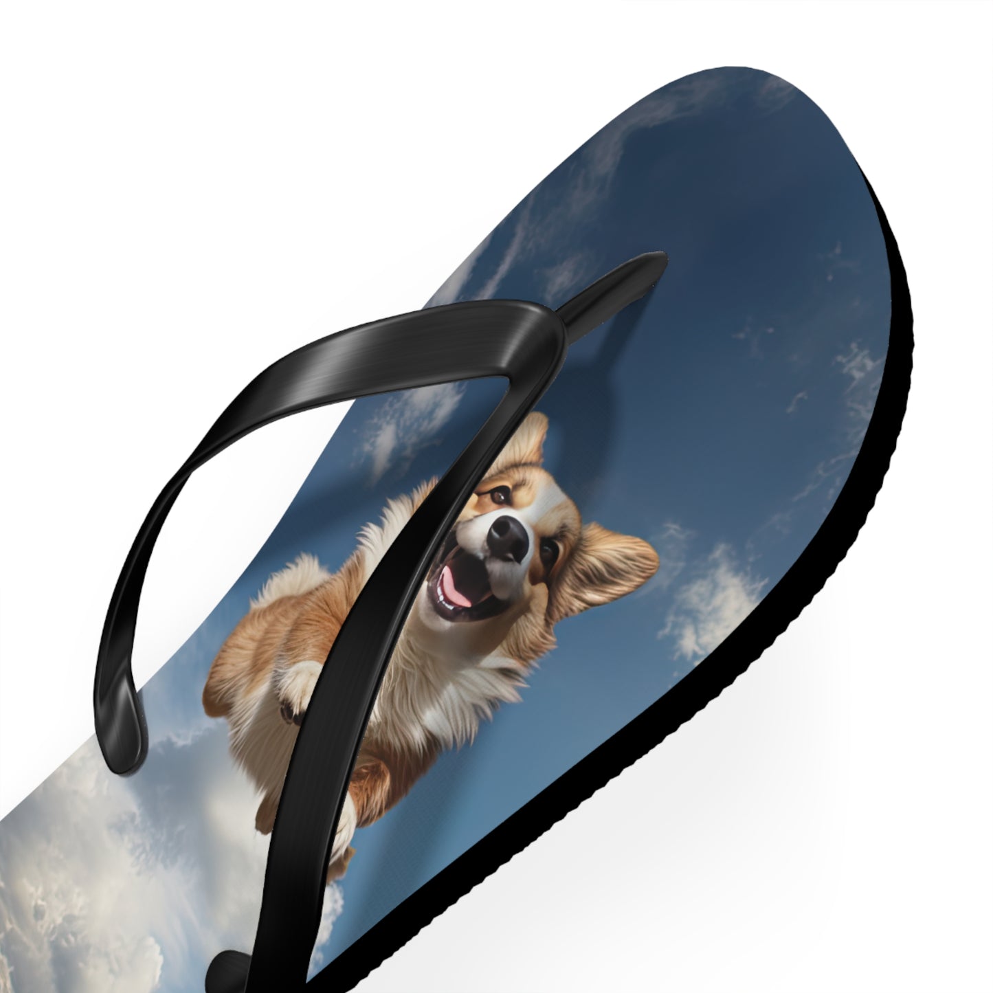 Super Corgi Flip-Flops