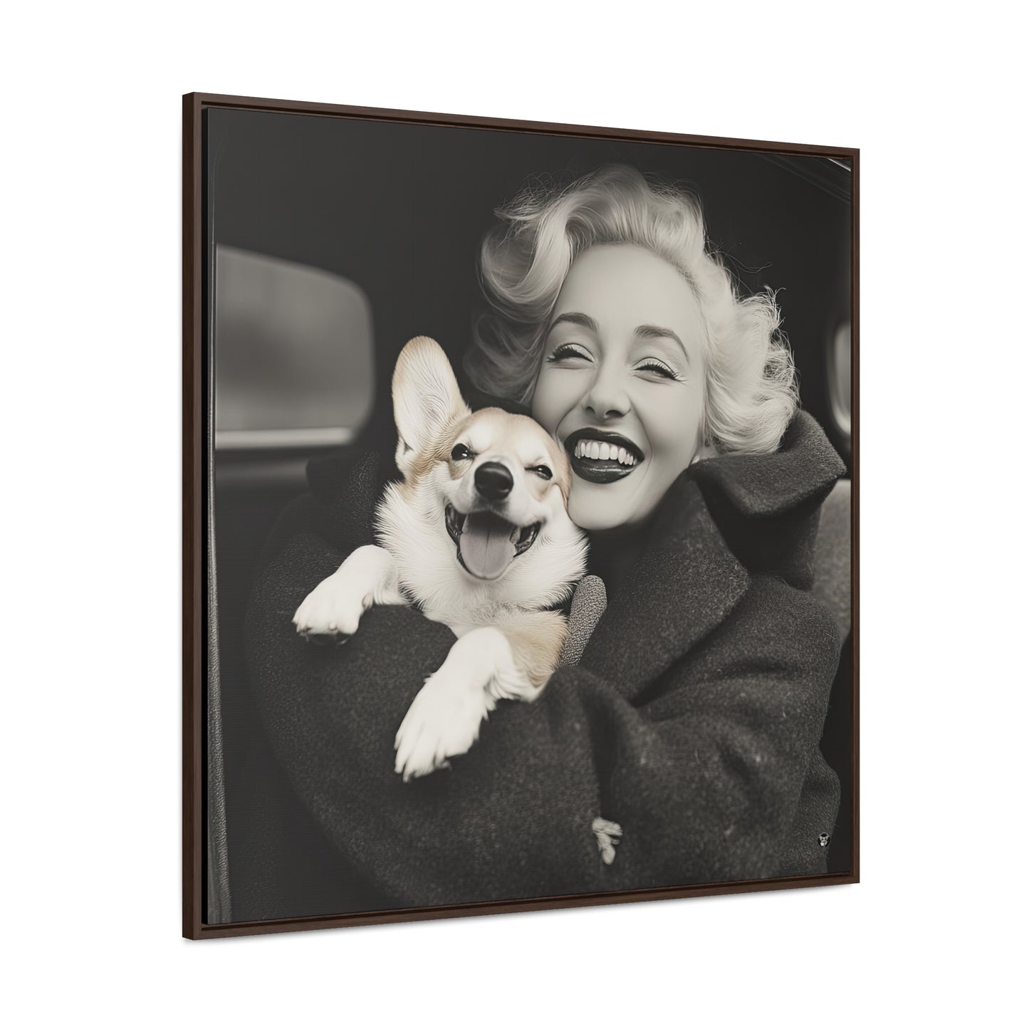Marilyn's Bestie - Framed on Canvas