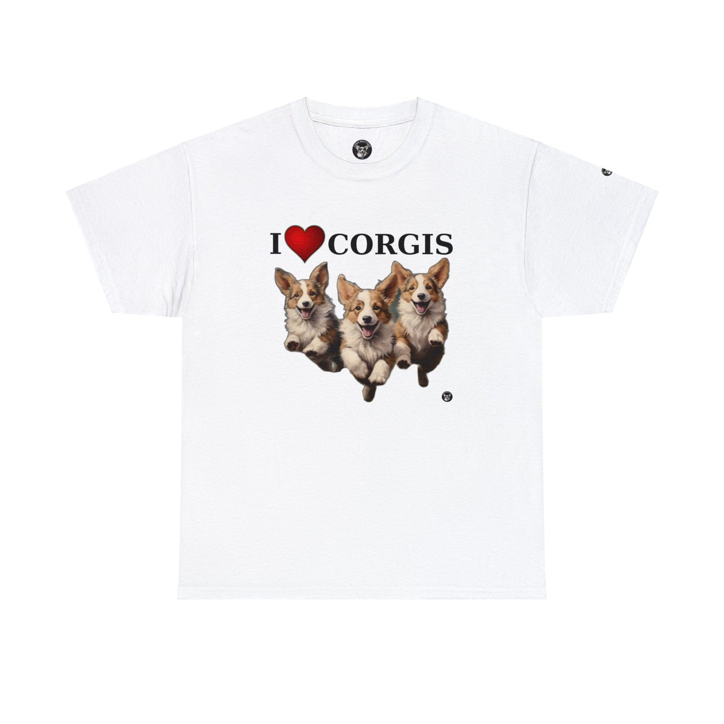 I Heart Corgis - Unisex Heavy Cotton Tee