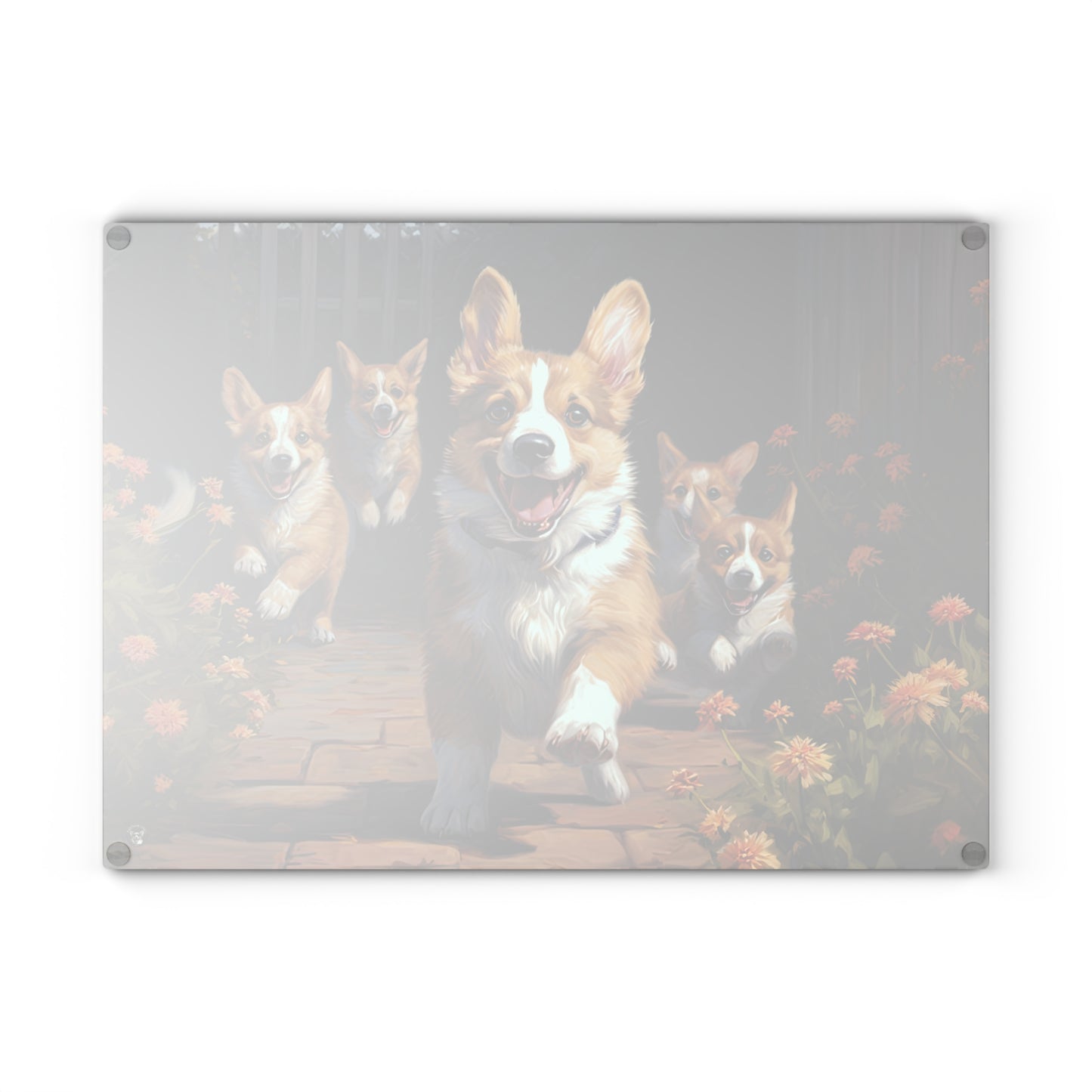 Welcome Home - Glass Cutting Board