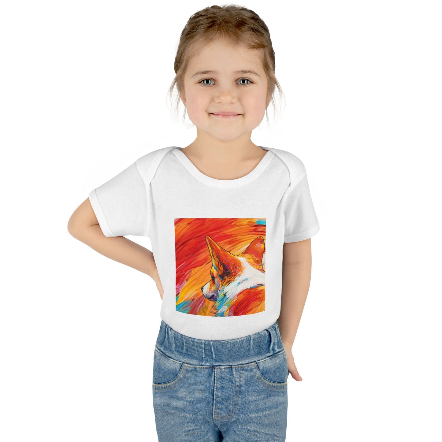 Peekaboo Infant Bodysuit