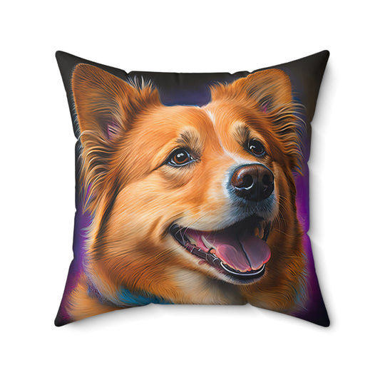 Golden Corgi - Throw Pillow