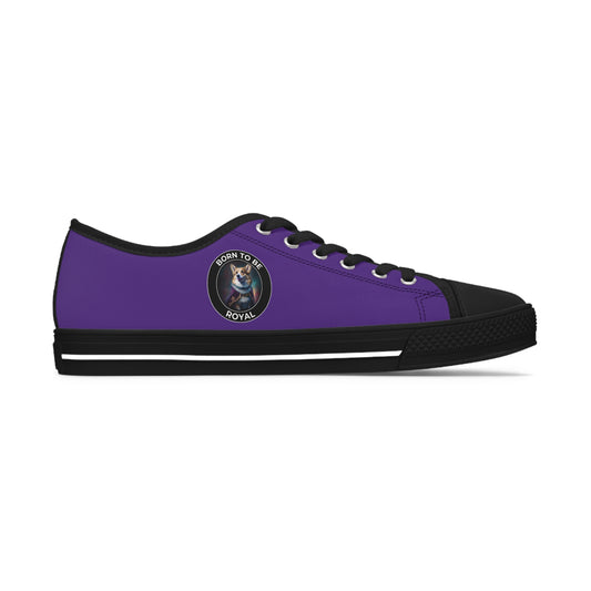 Born To Be Royal - Women's Low Top Sneakers