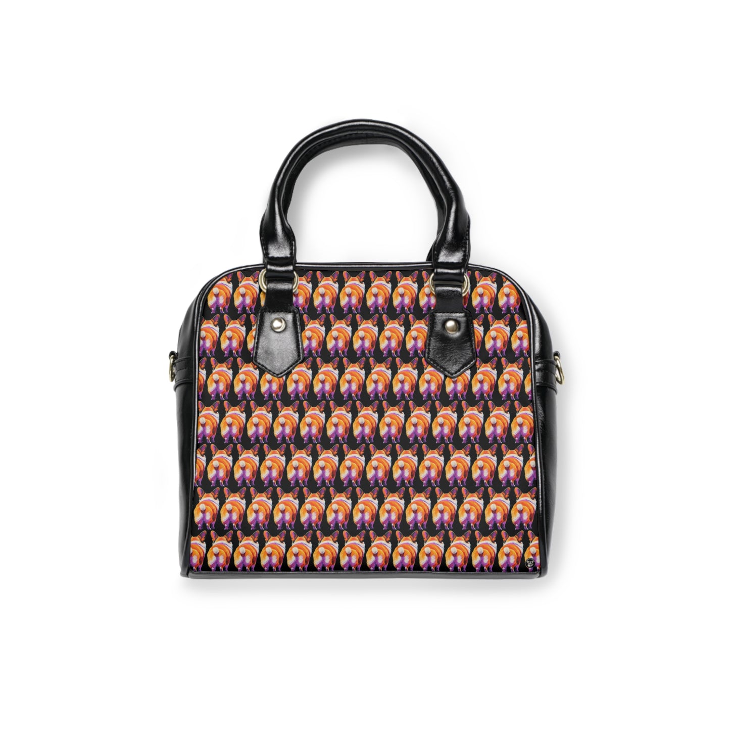 Corgi Butt Mosaic - Handbag w/Removable Shoulder Strap