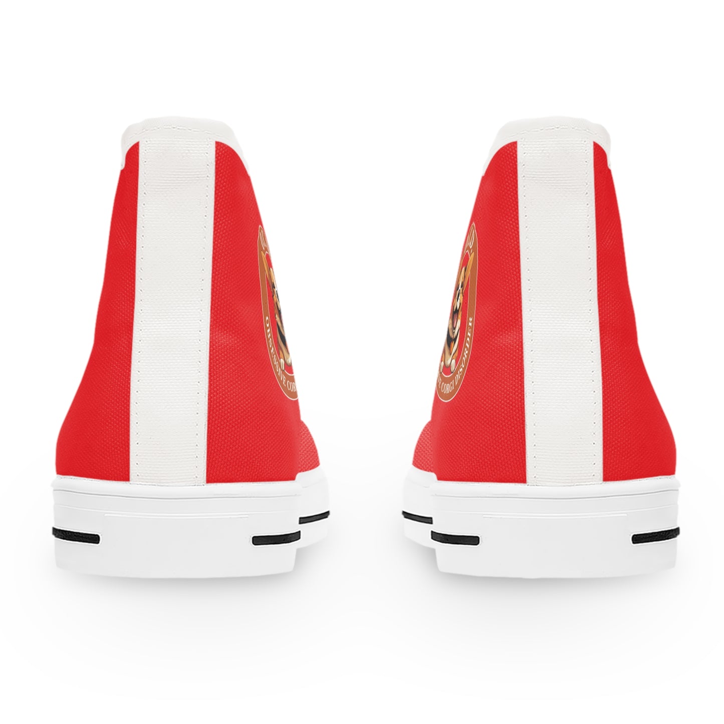 O.C.D. Obsessive Corgi Disorder - Women's High Top Sneakers