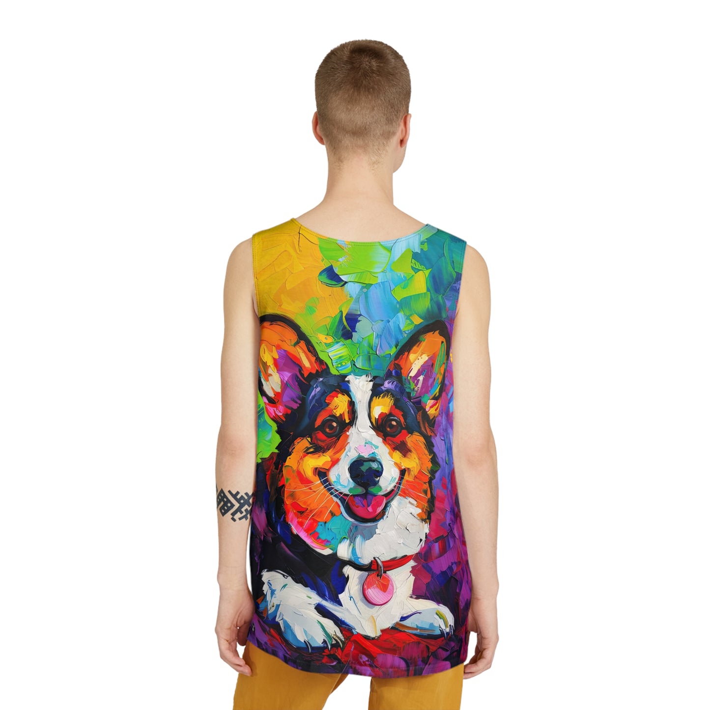 Colorful Cardigan Tank