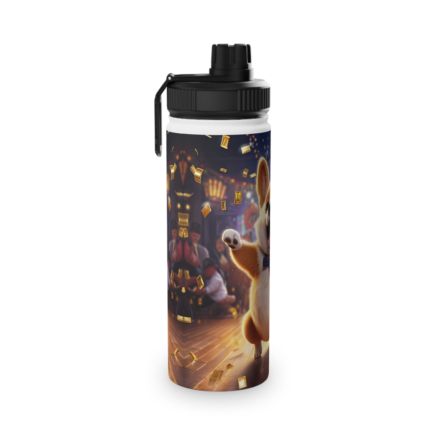 Party Pup - Water Bottle with Sport Lid