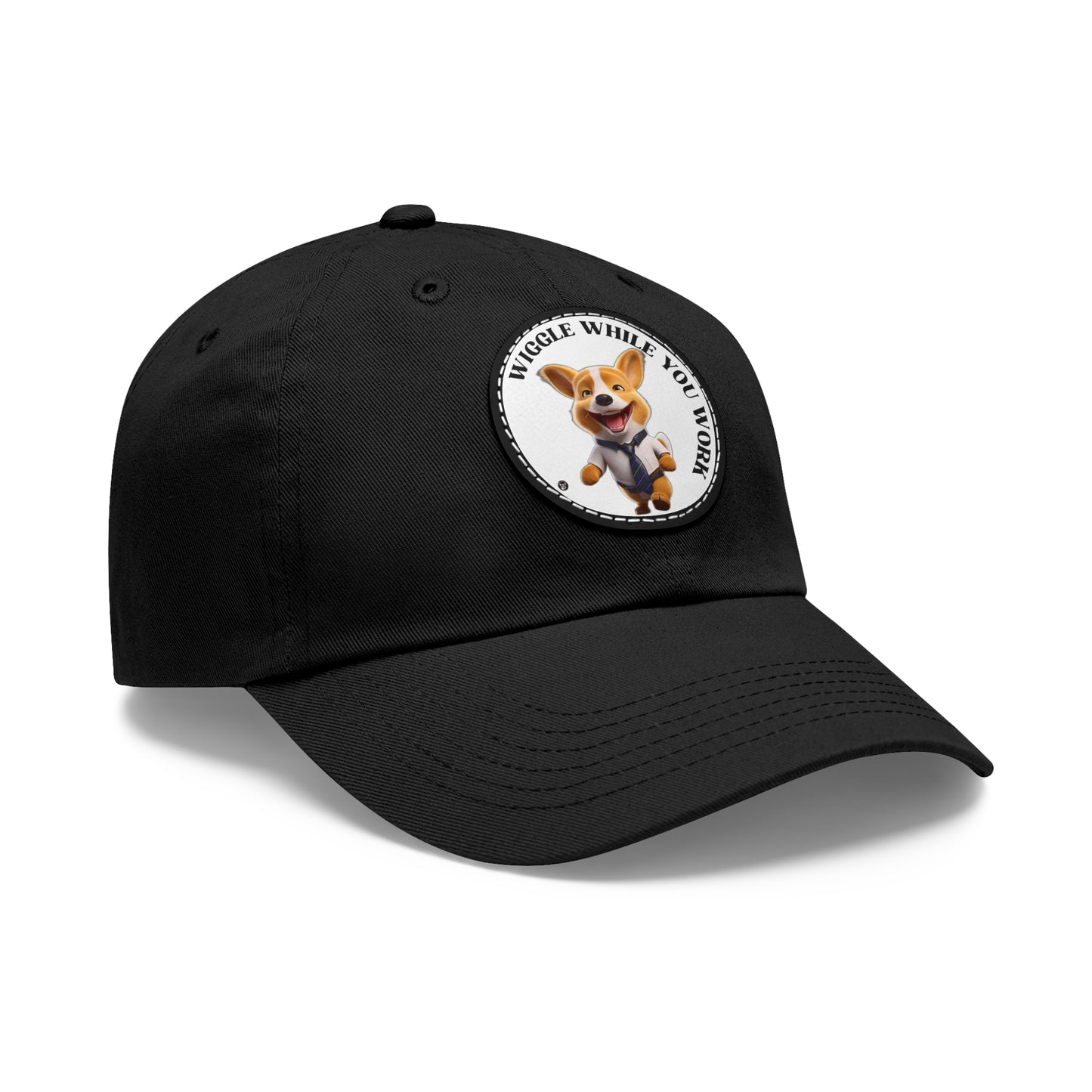 Wiggle While You Work - Cap with Leather Patch