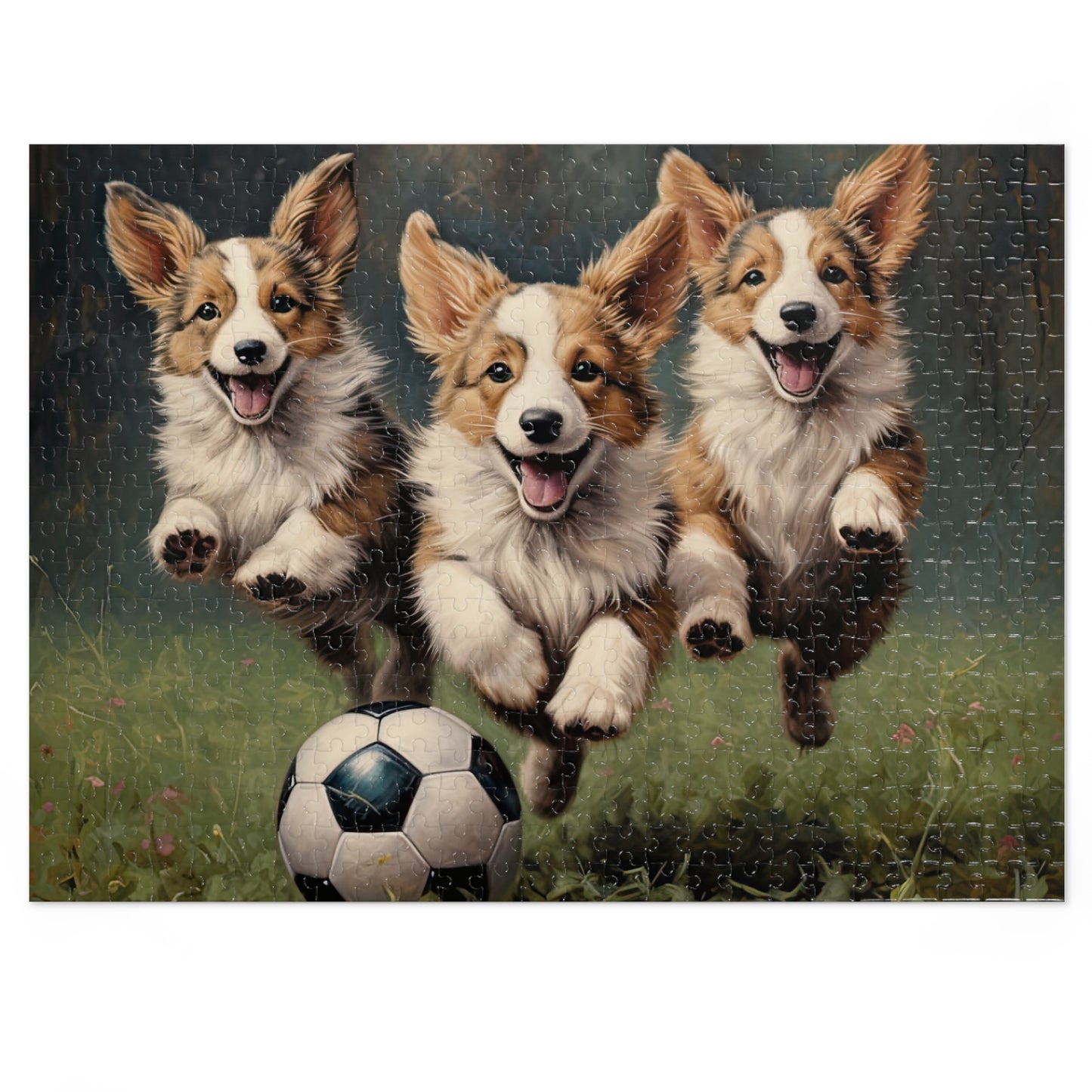 Corgi Pitch Jigsaw Puzzle