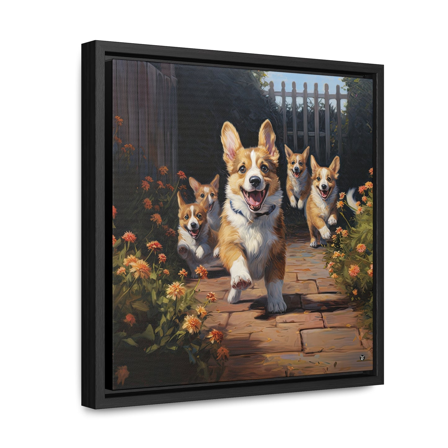 Welcome Home - Framed on Canvas