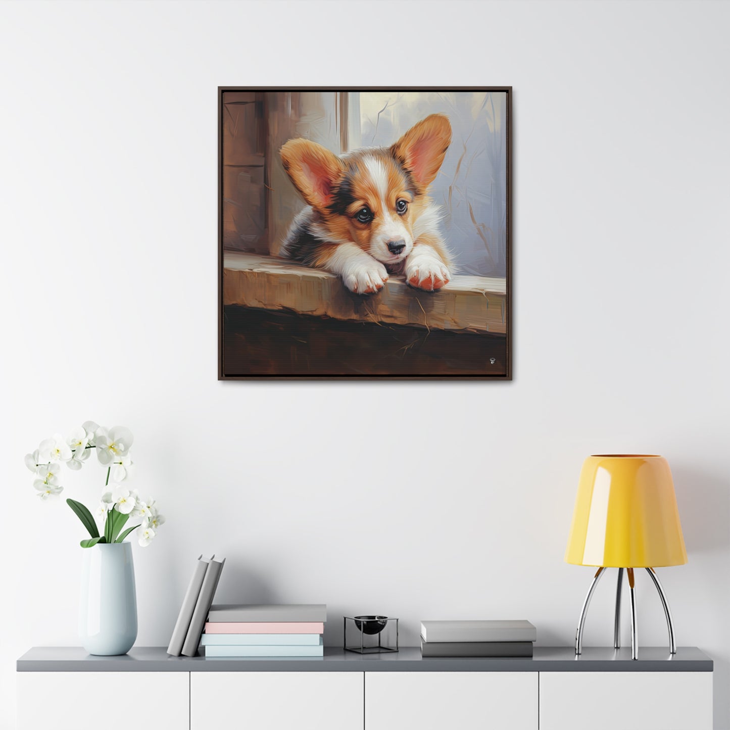 The Culprit - Framed on Canvas