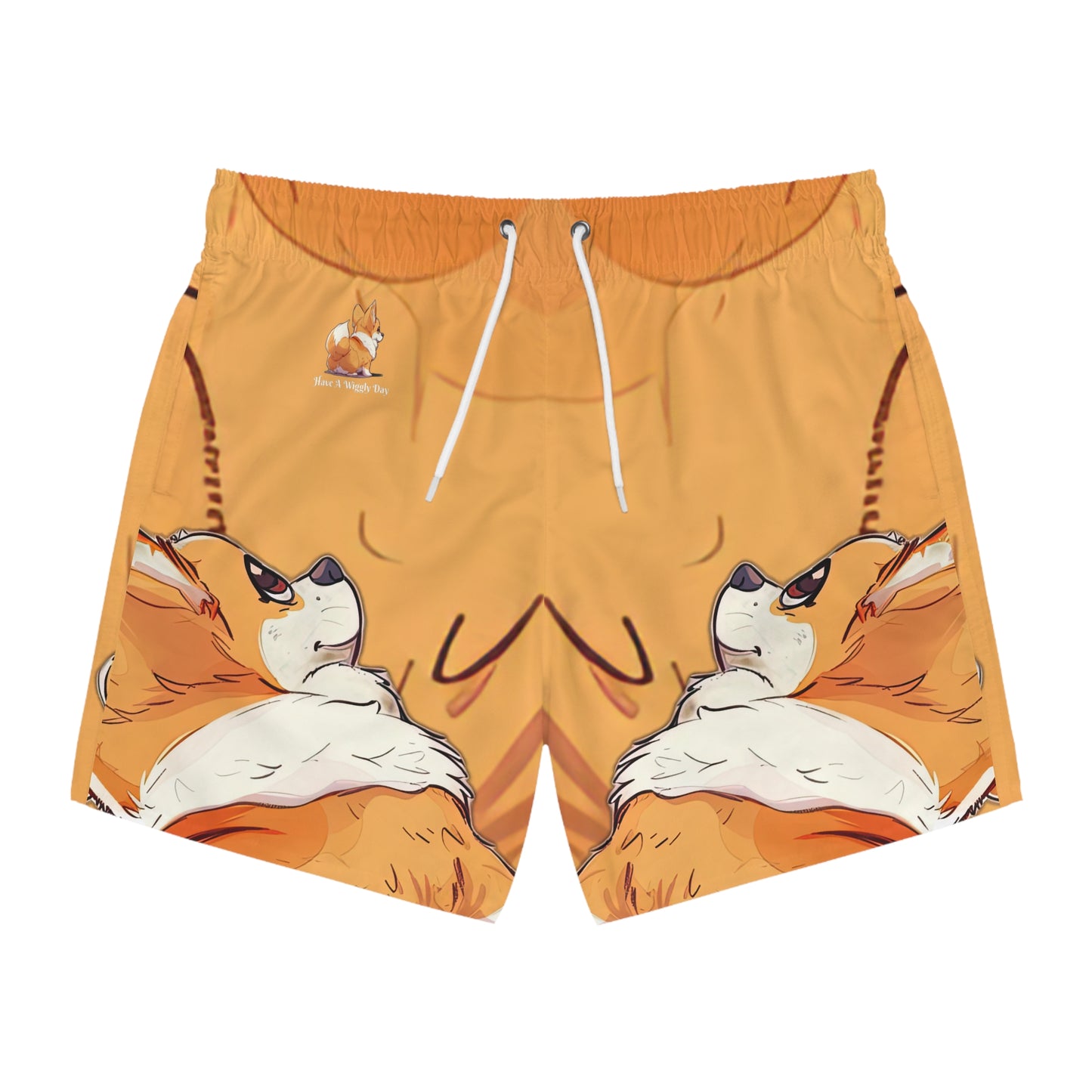 Have a Wiggly Day Swim Trunks