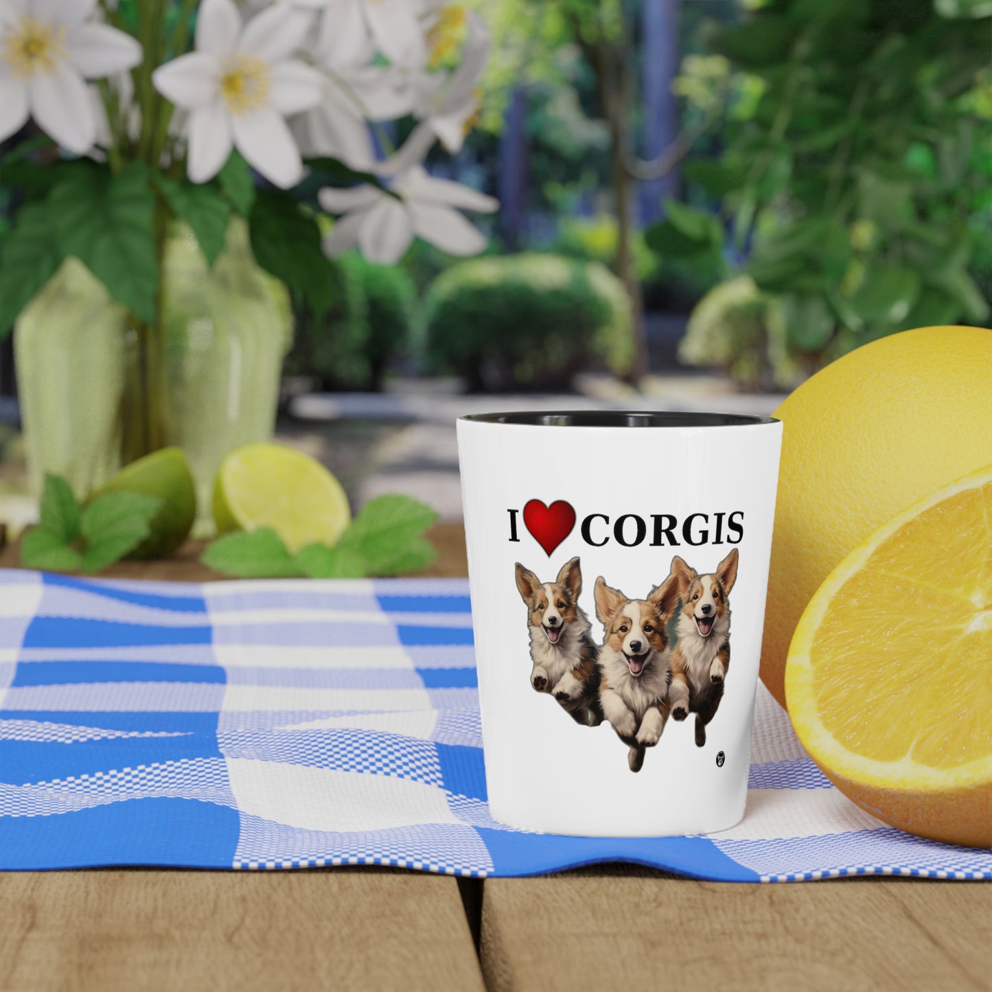 I Heart Corgis - Espresso/Shot Glass