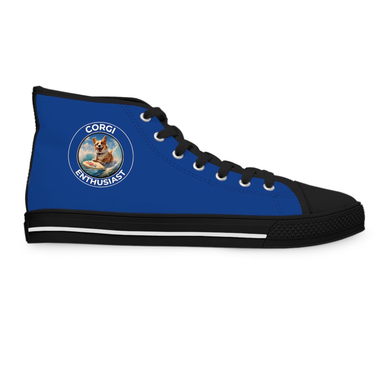 Corgi Enthusiast - Women's High Top Sneakers