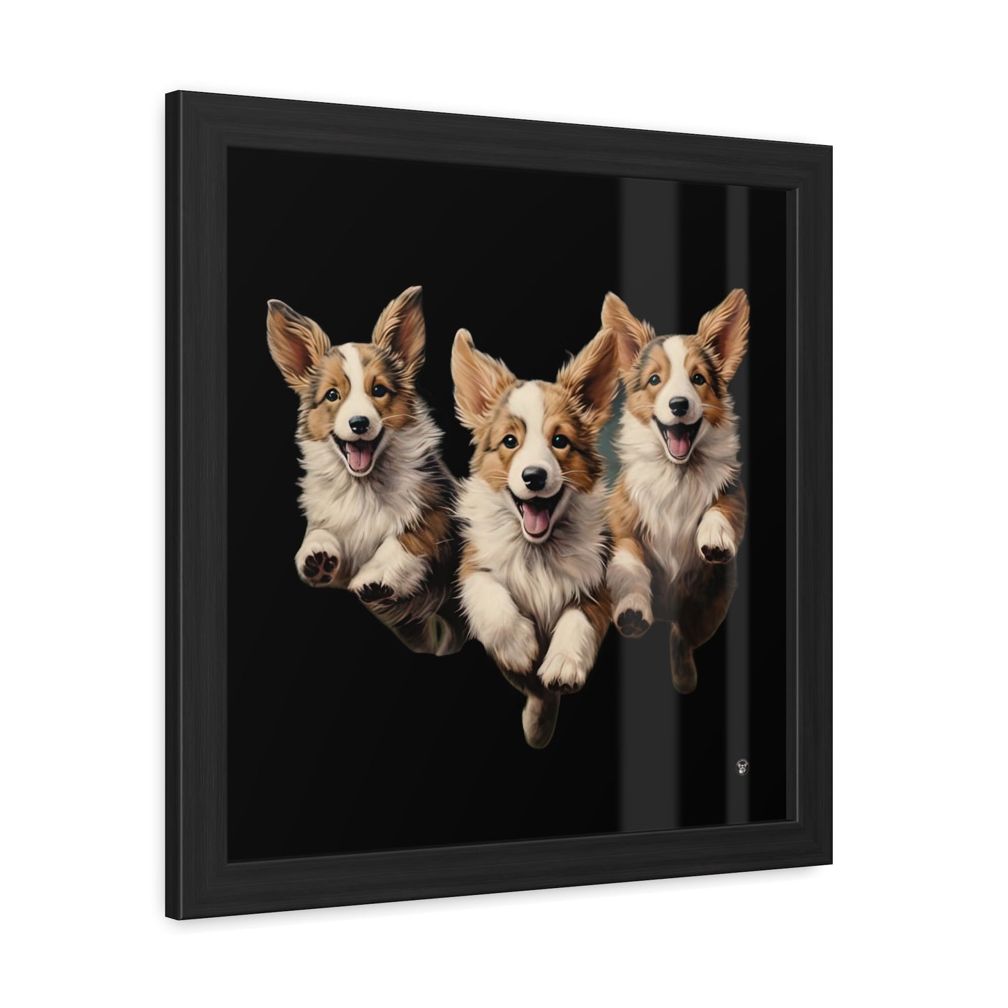 Corgi Enthusiasm - Framed Print
