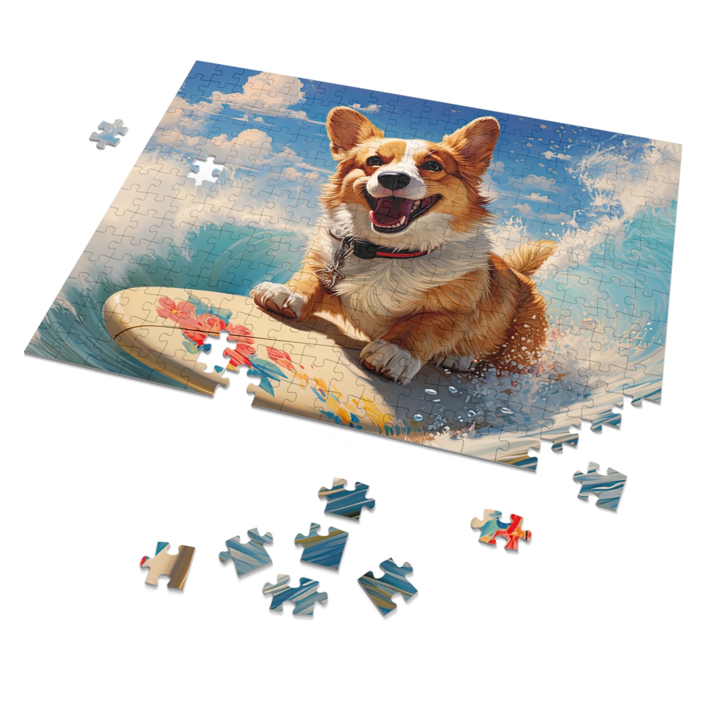 Cowabunga Corgi - Jigsaw Puzzle