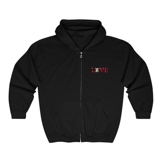 LOVE - Zip Hoodie