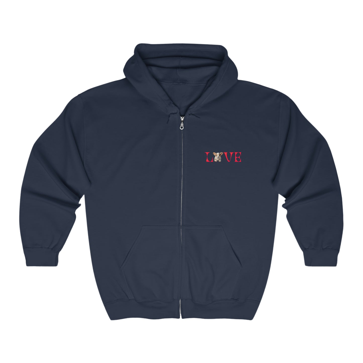 LOVE - Zip Hoodie