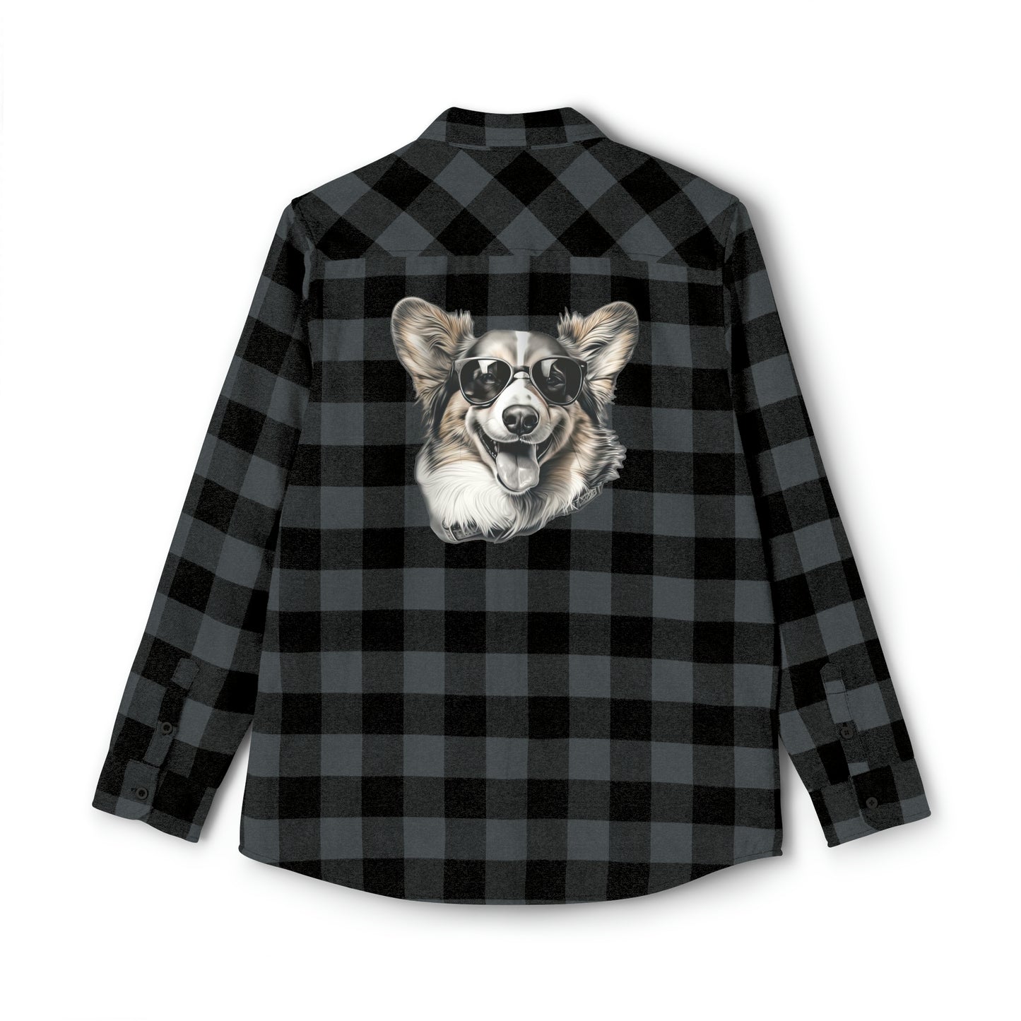 Corgi Cool - Flannel Shirt