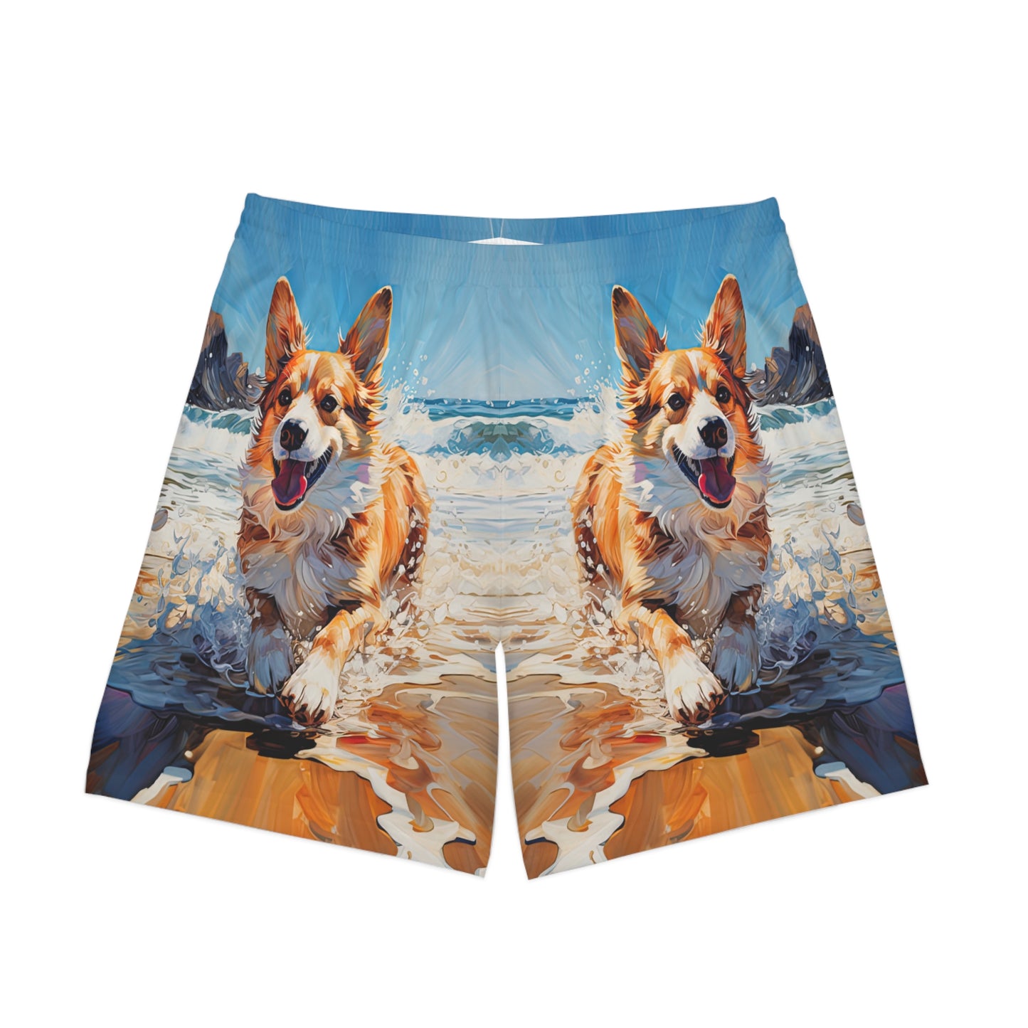 Coastal Corgi Board Shorts