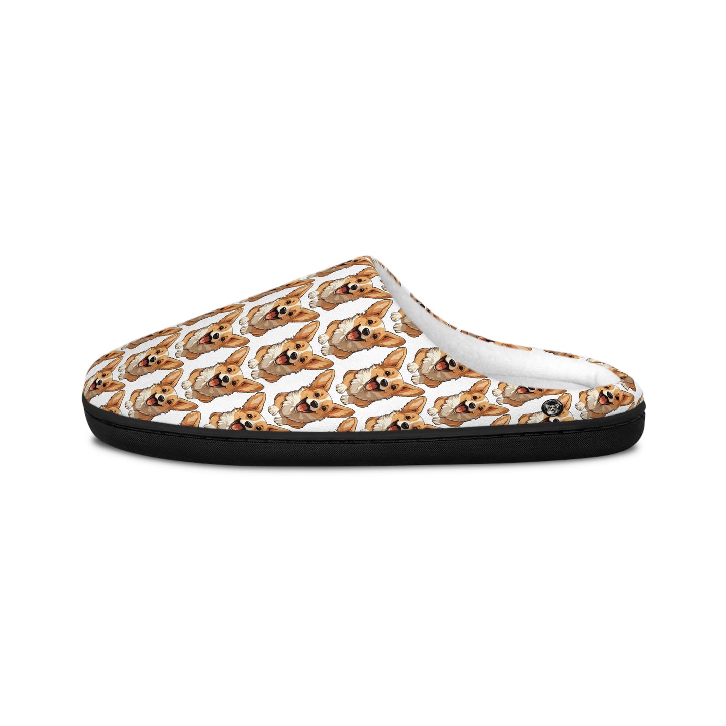 Corgi Cuteness Mosaic Women's Slippers