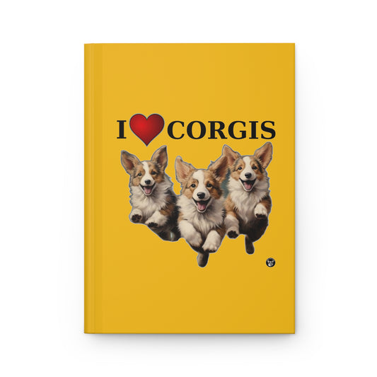 I Heart Corgis - Hardcover Journal
