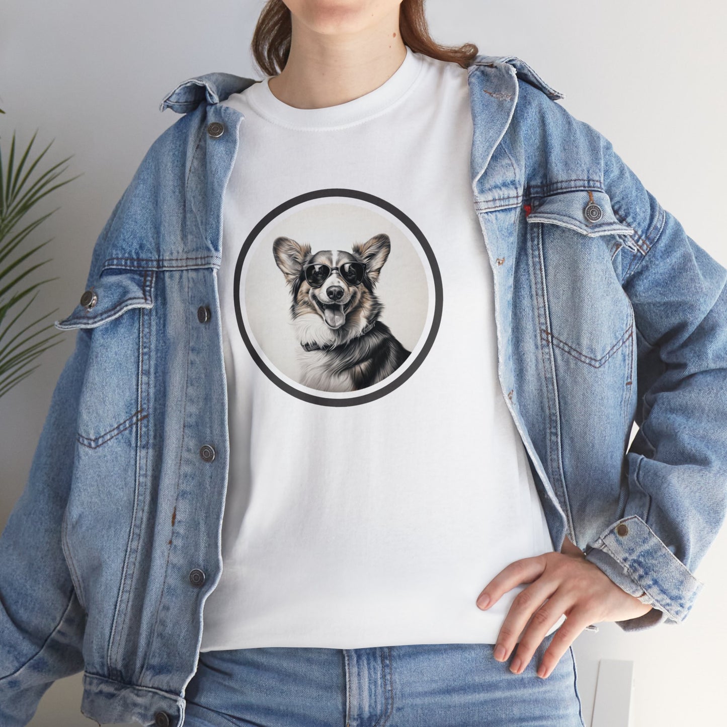 Corgi Cool - Unisex Heavy Cotton Tee