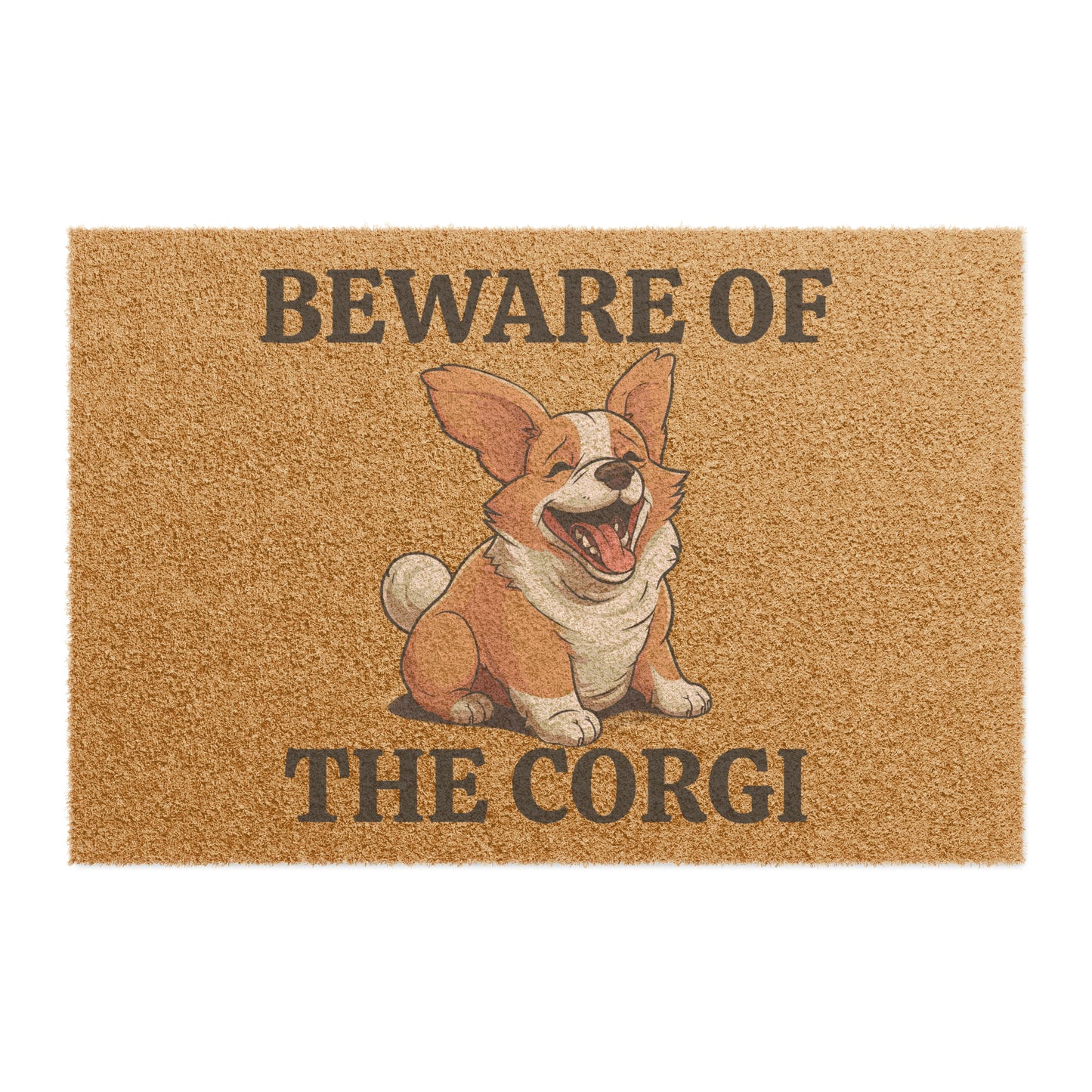 Beware of the Corgi - Doormat