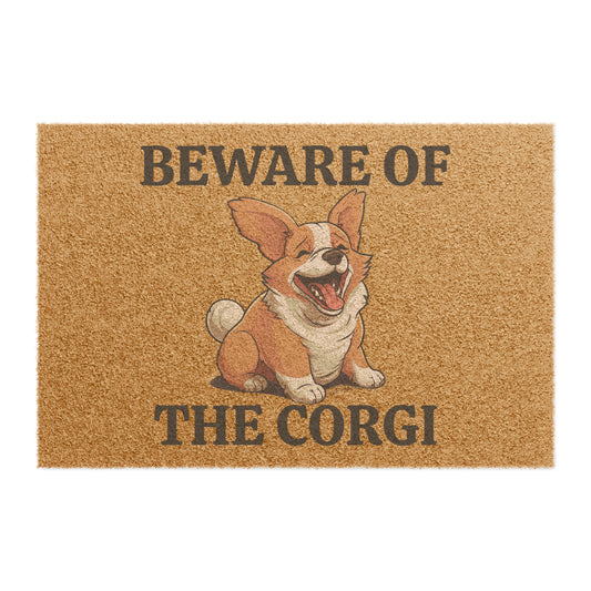 Beware of the Corgi - Doormat