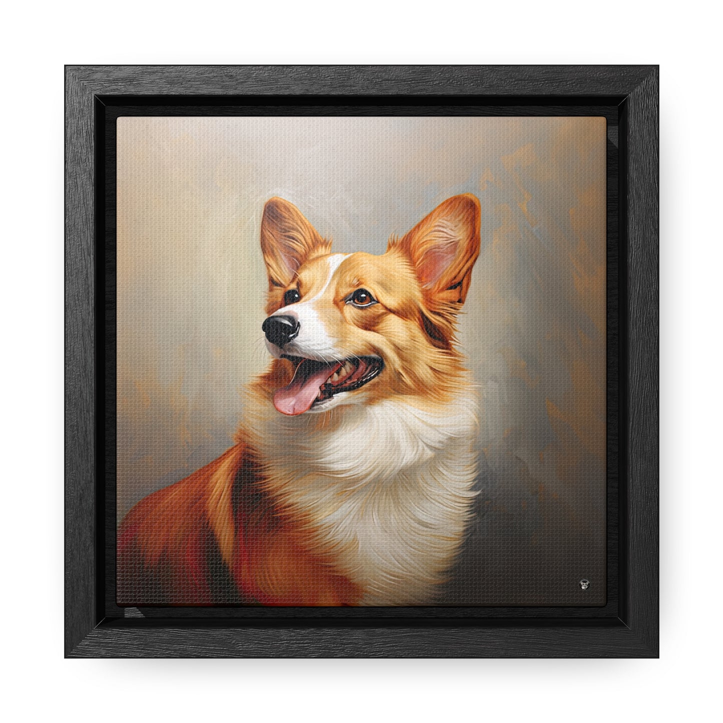 Pembroke Portrait - Framed on Canvas
