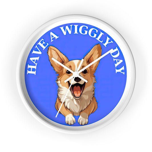 Have a Wiggly Day - Wall Clock