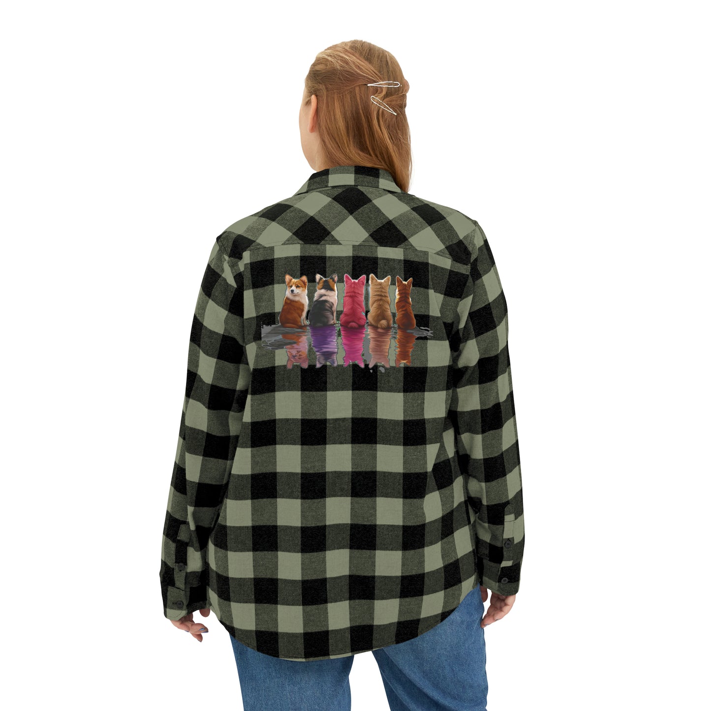 Corgi Lake - Flannel Shirt