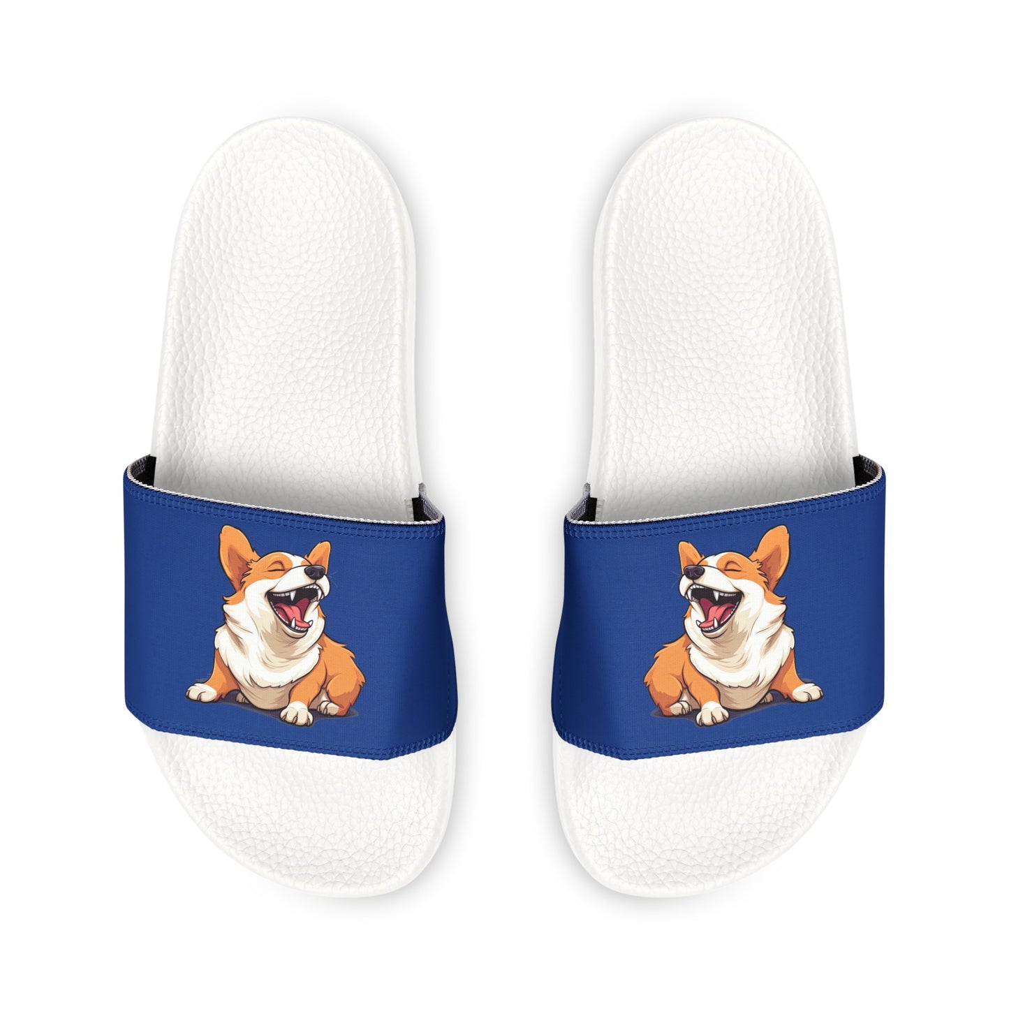 Comical Corgi - Men's Slide Sandals