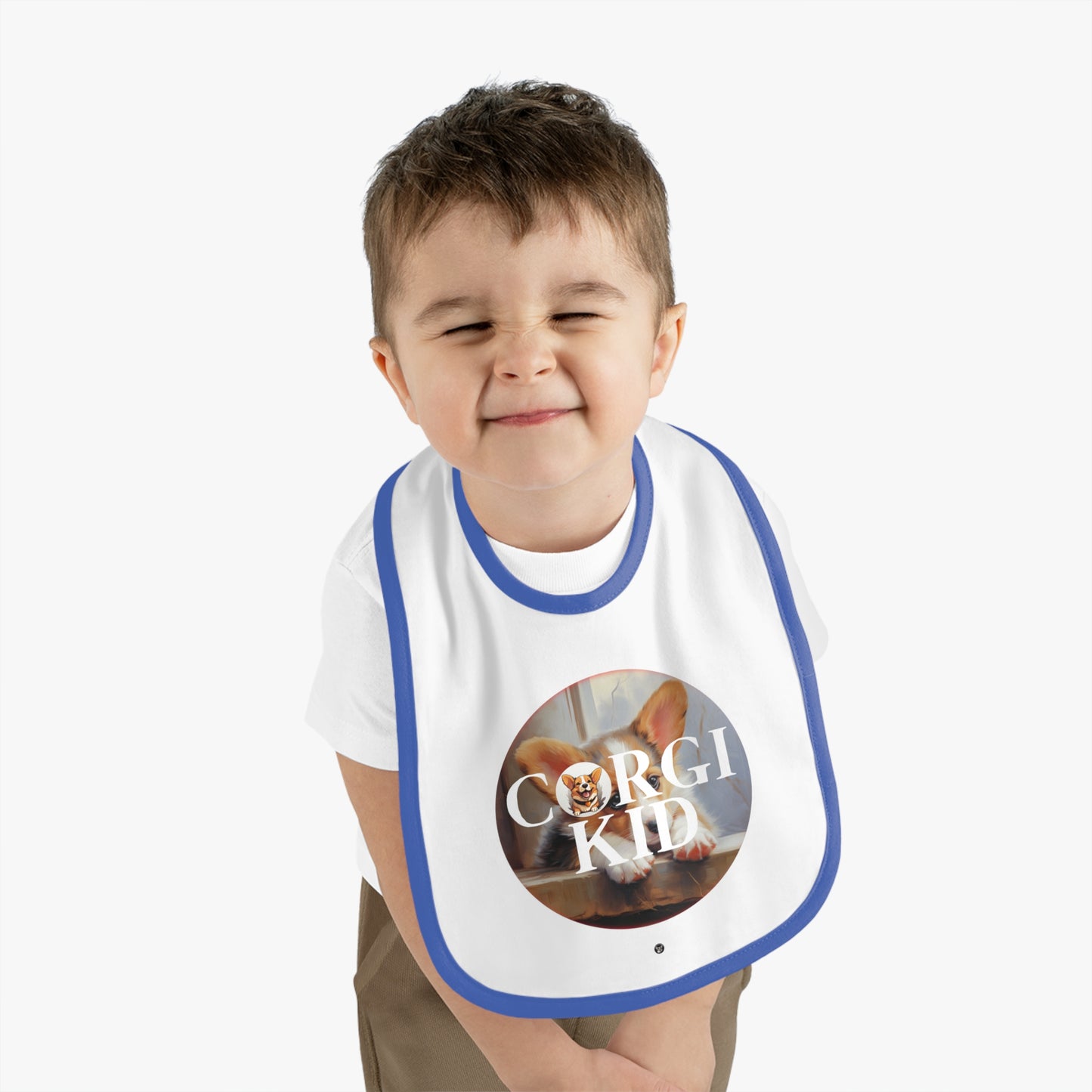 Corgi Kid - Baby Bib