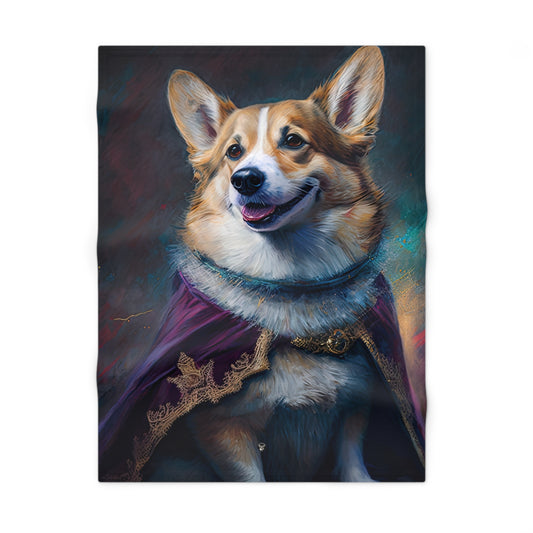 Corgi Royalty - Baby Blanket
