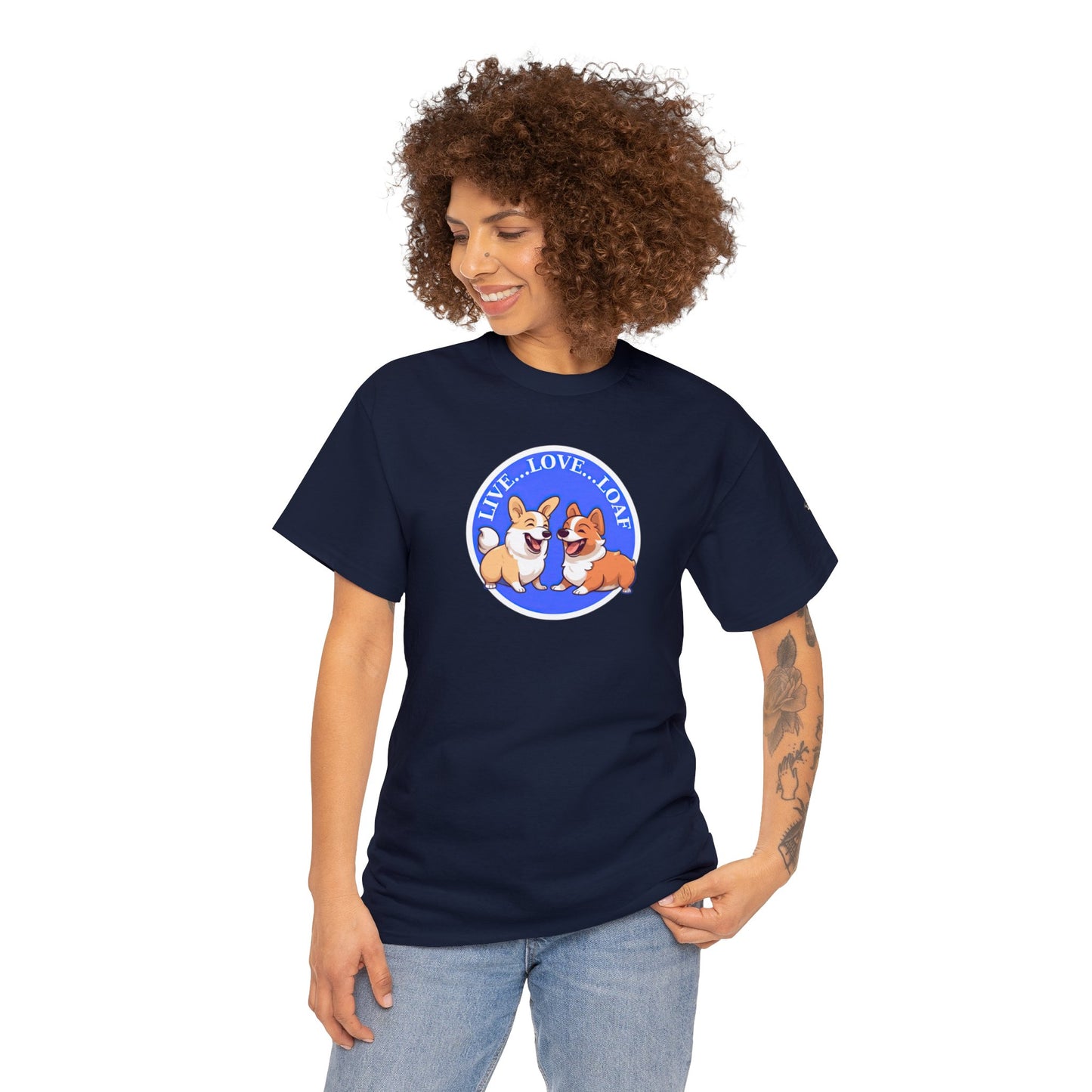 Live...Love...Loaf - Unisex Heavy Cotton Tee