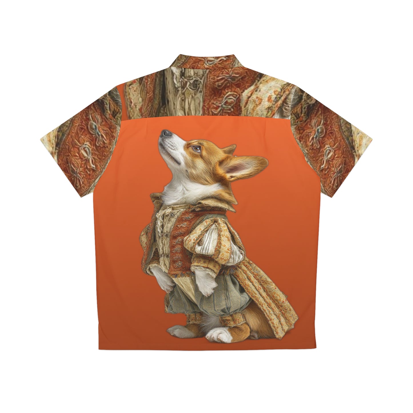 Prince Corgi Hawaiian Shirt