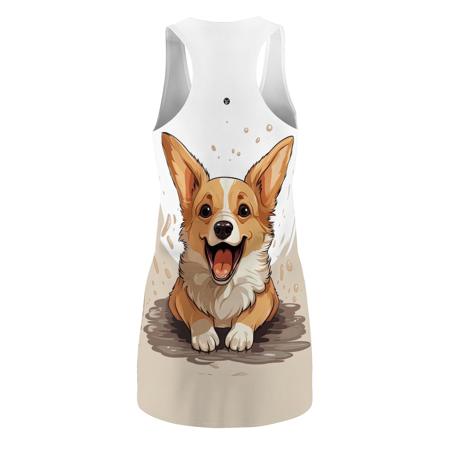 Corgi Cuteness - Racerback Dress