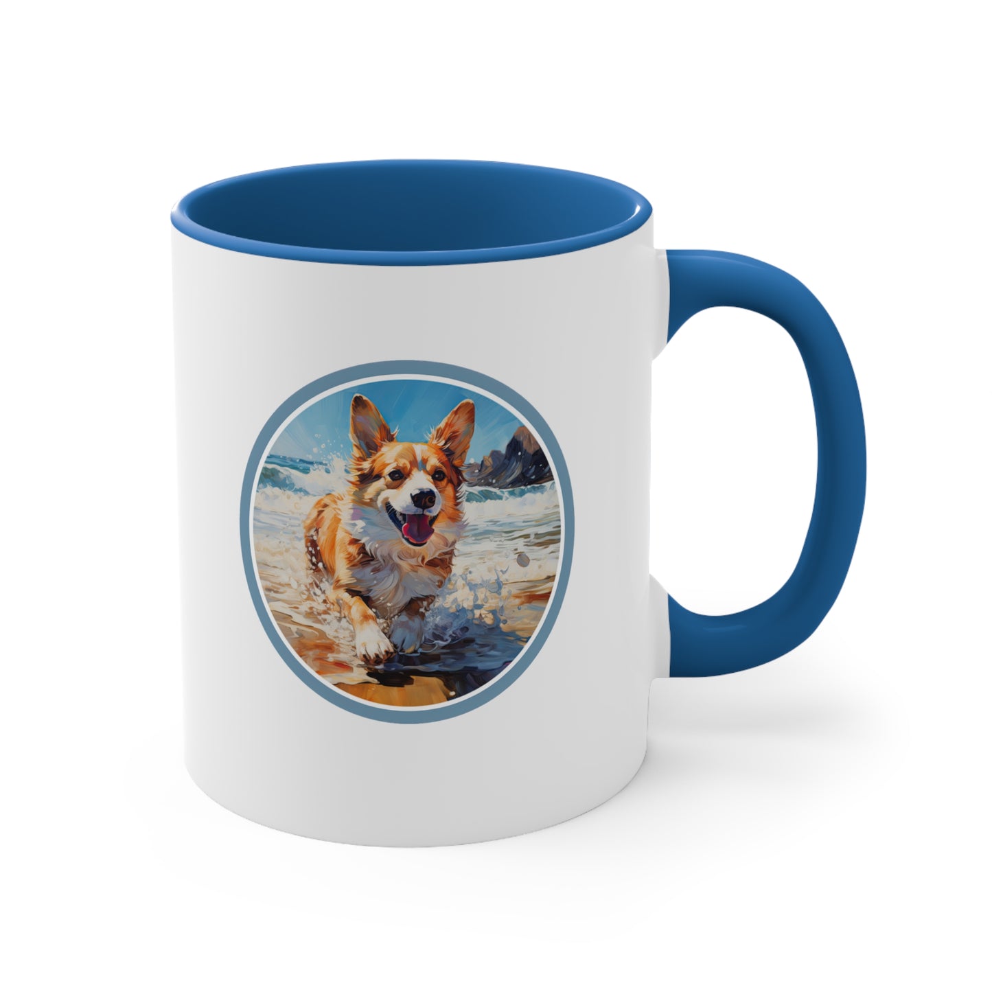 Coastal Corgi - Mug