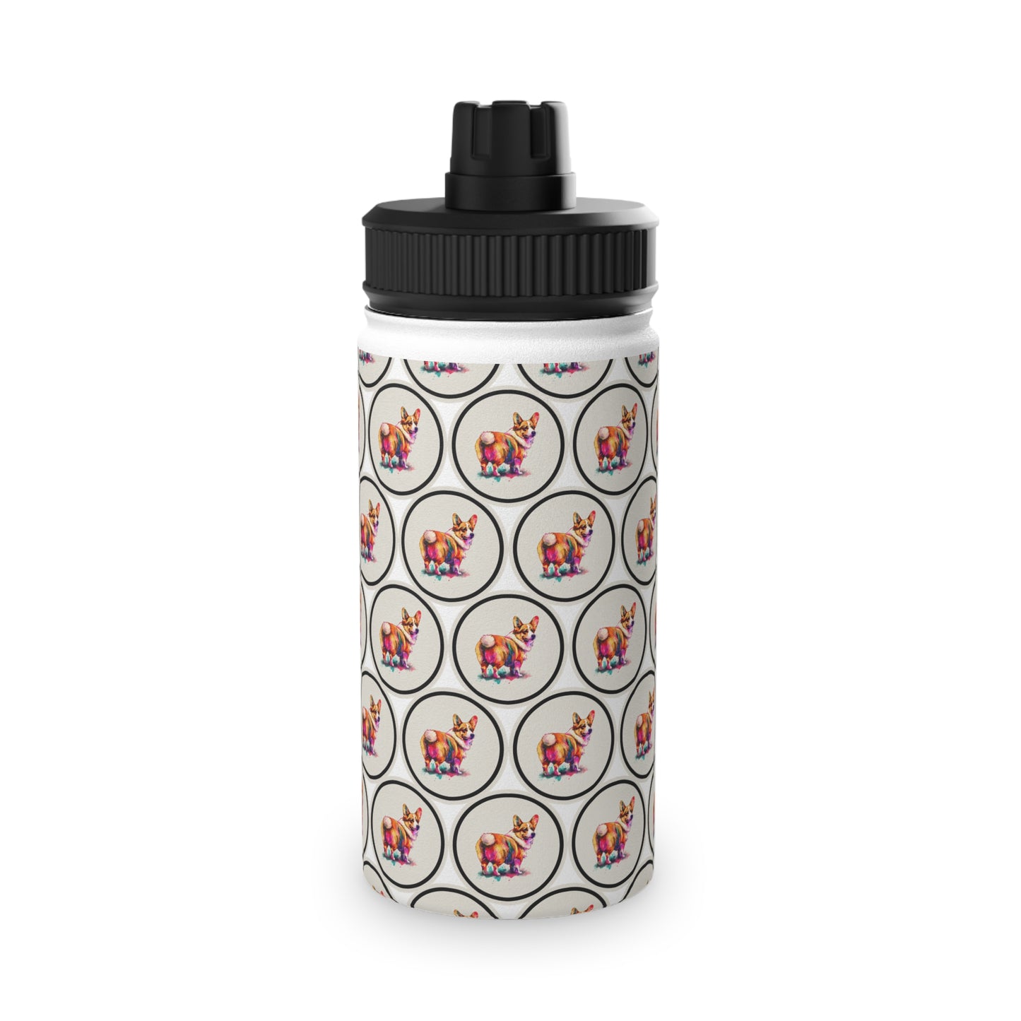 The Observer Mosaic - Water Bottle with Sport Lid