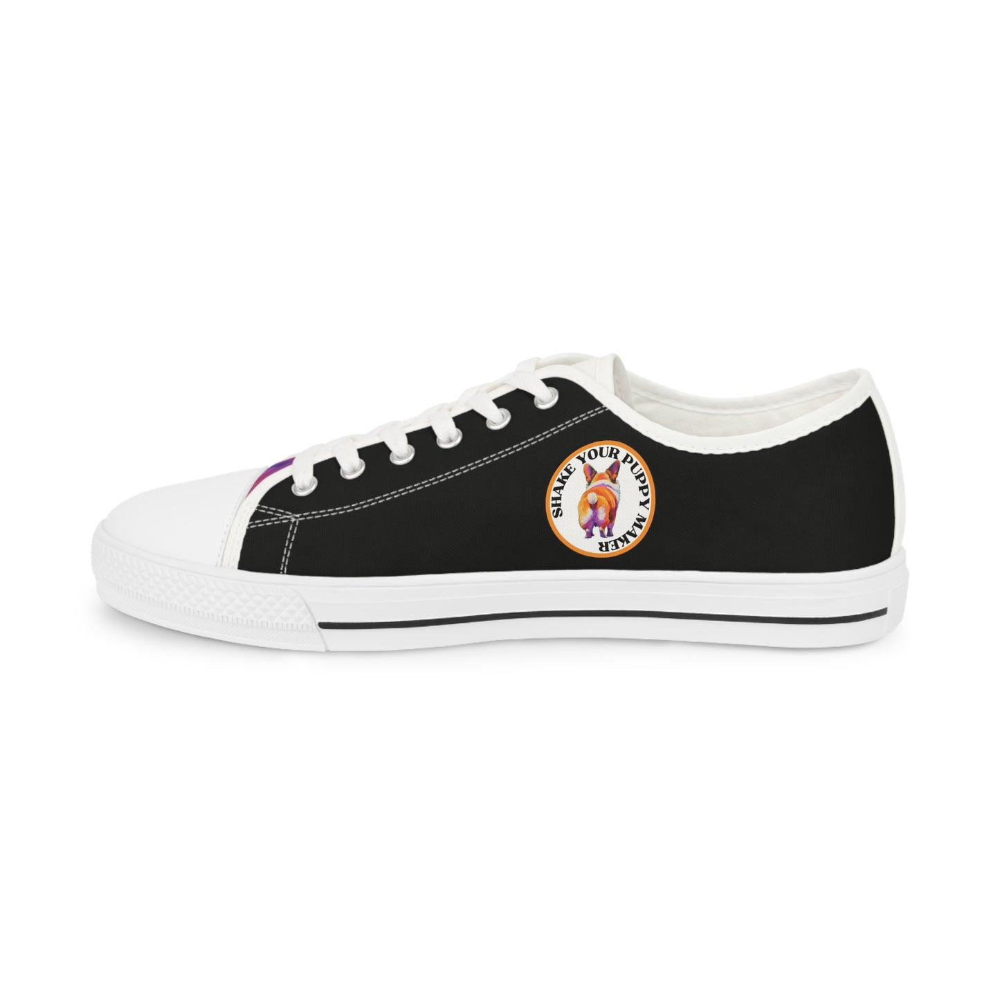 Shake Your Puppy Maker - Men's Low Top Sneakers