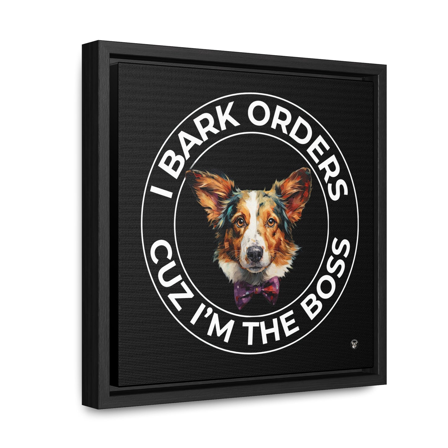The Boss - Framed on Canvas