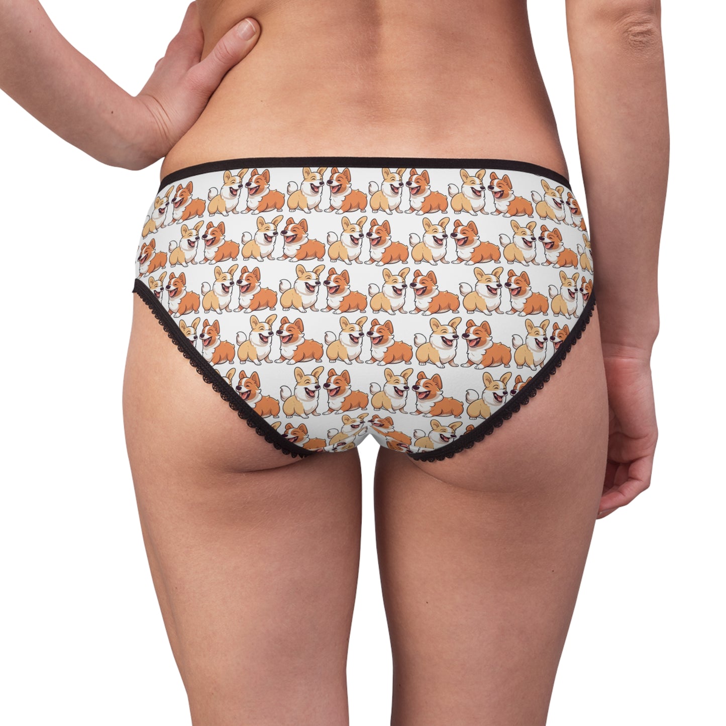 Corgi Couple Mosaic Panties