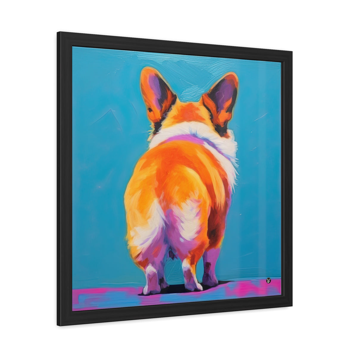 Corgi Butt  - Exclusive Framed Print