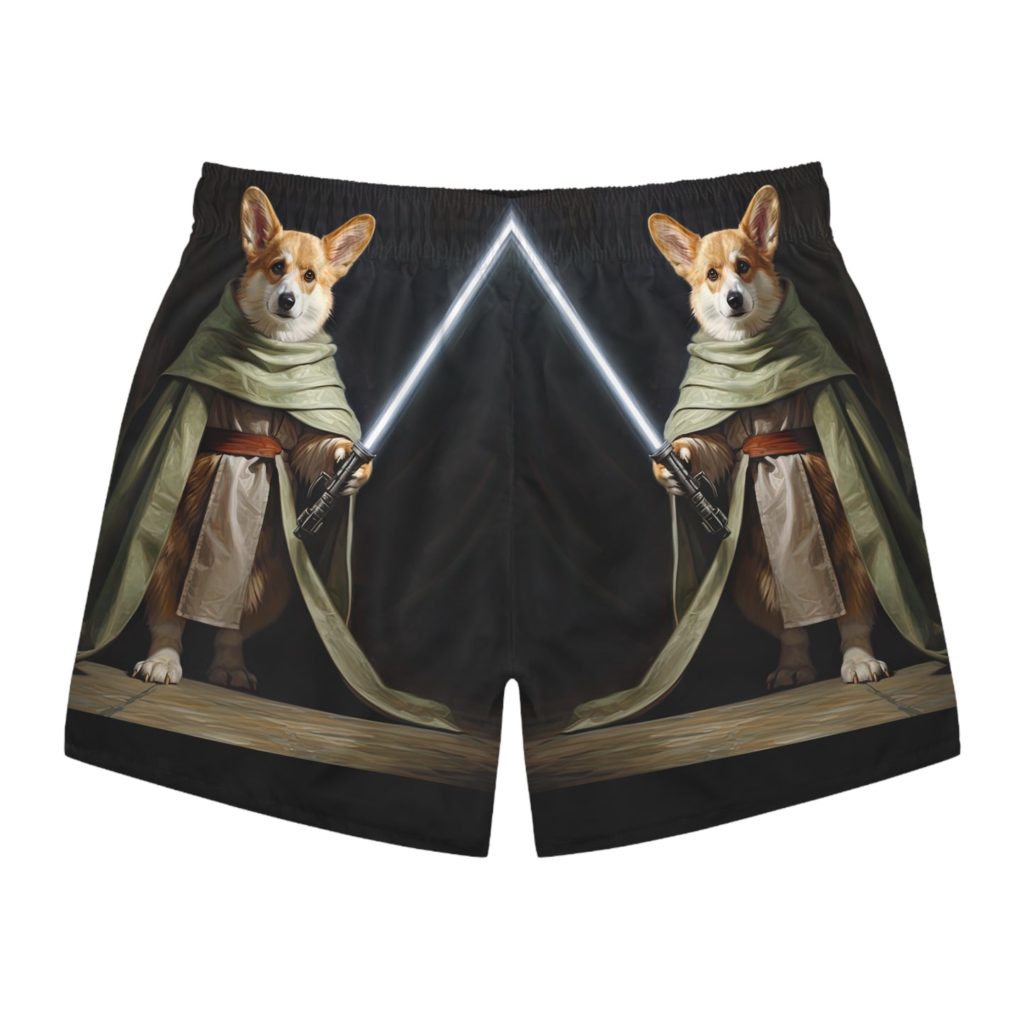 Jedi Corgi - Swim Trunks