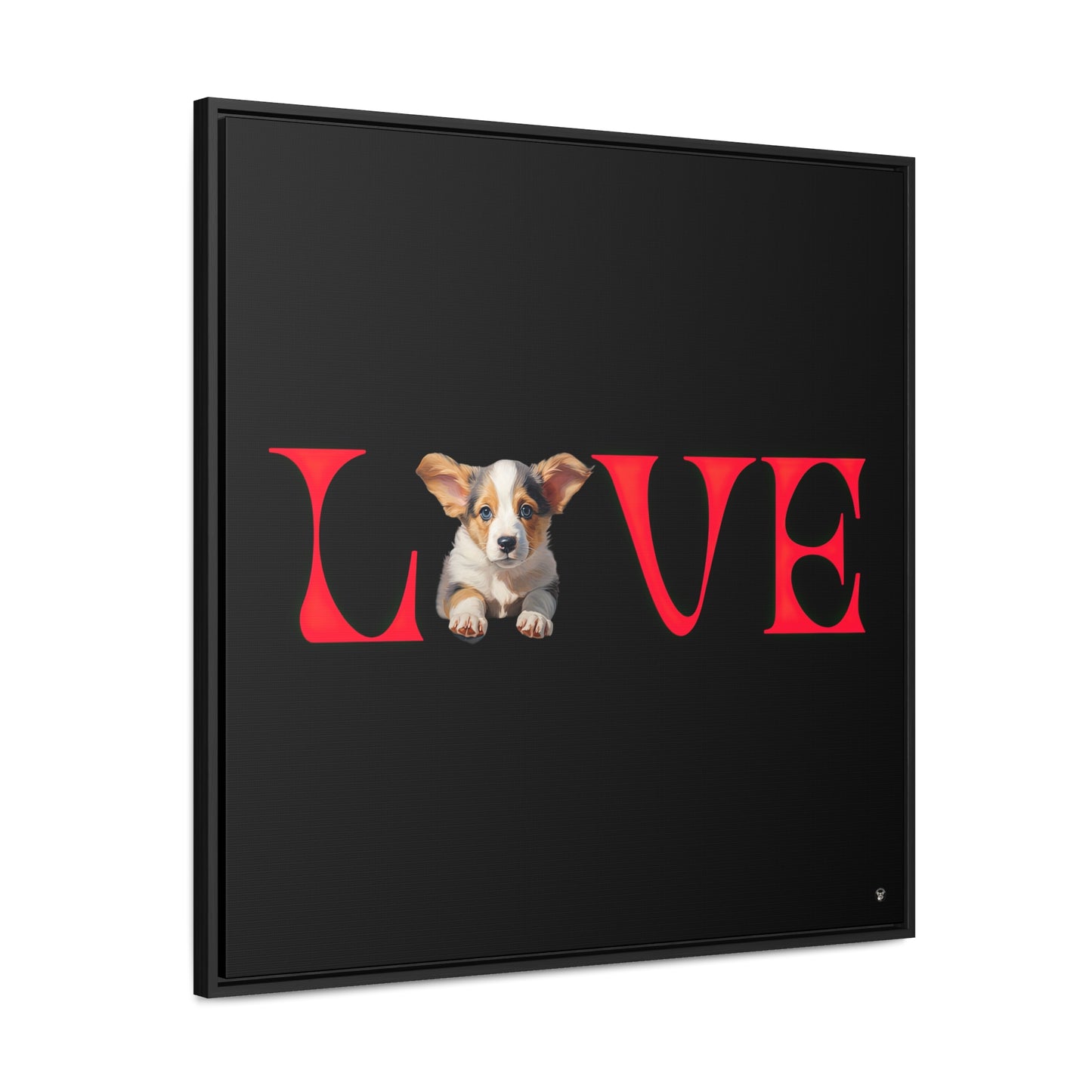 LOVE - Framed on Canvas
